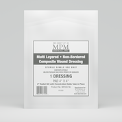 Multi Layered Non-Bordered Composite Wound Dressing