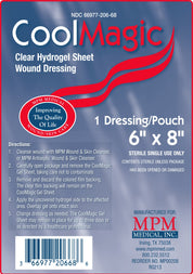 CoolMagic Hydrogel Sheet Dressing - MPM Medical