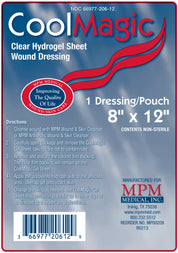 CoolMagic Hydrogel Sheet Dressing - MPM Medical
