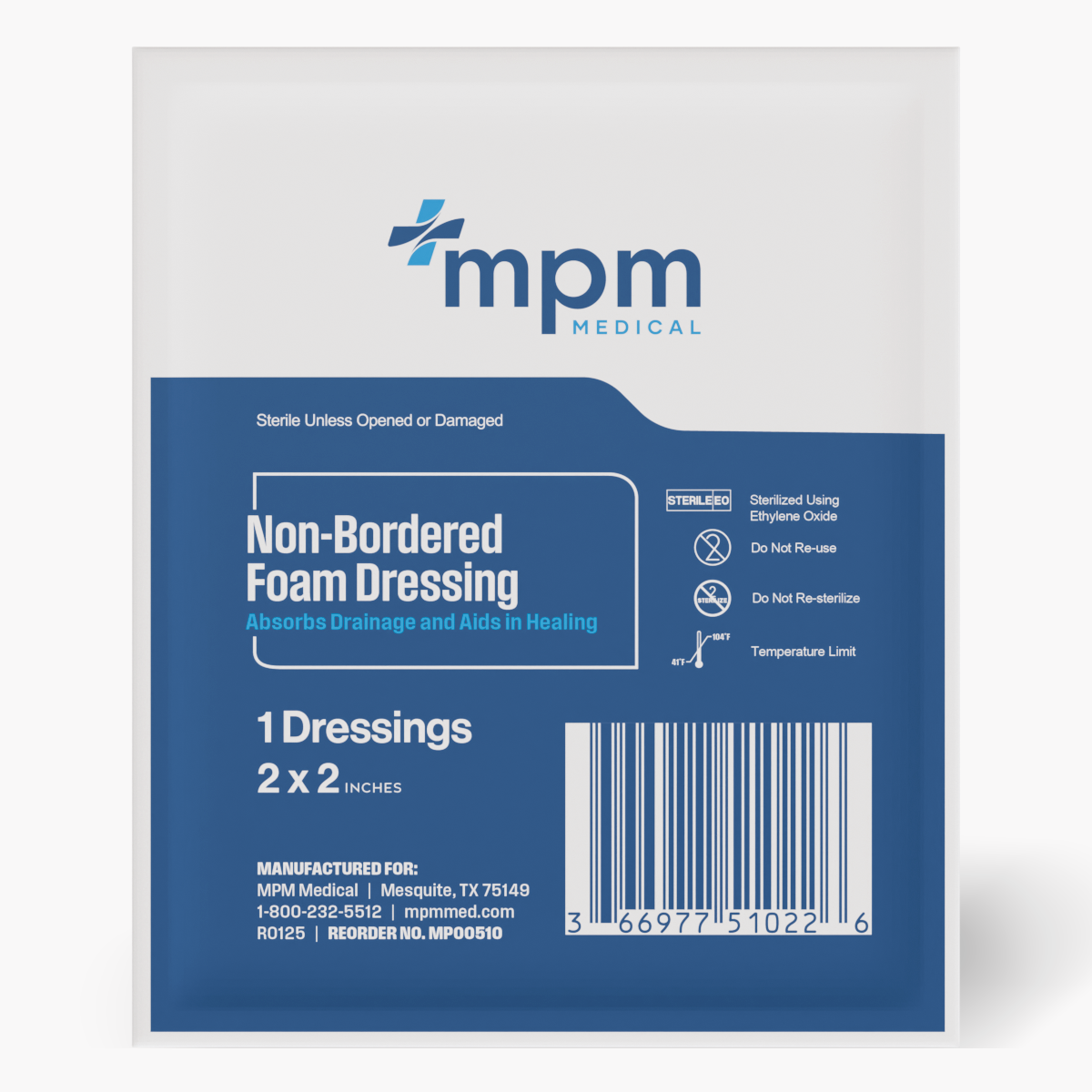 Foam Dressings Non-Bordered™