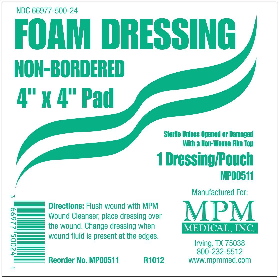 Foam Dressings Non-Bordered - MPM Medical