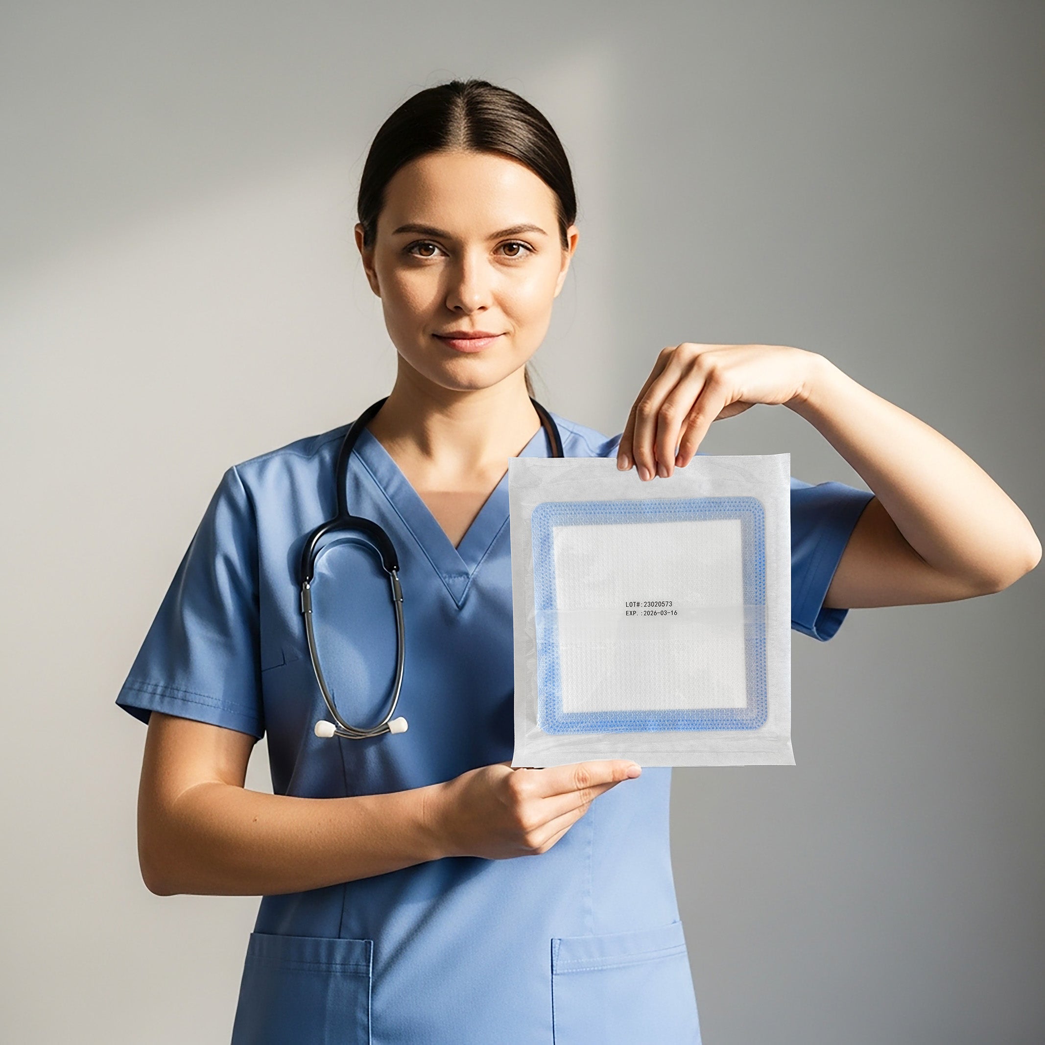 Excel Superabsorbent Silicone Dressing