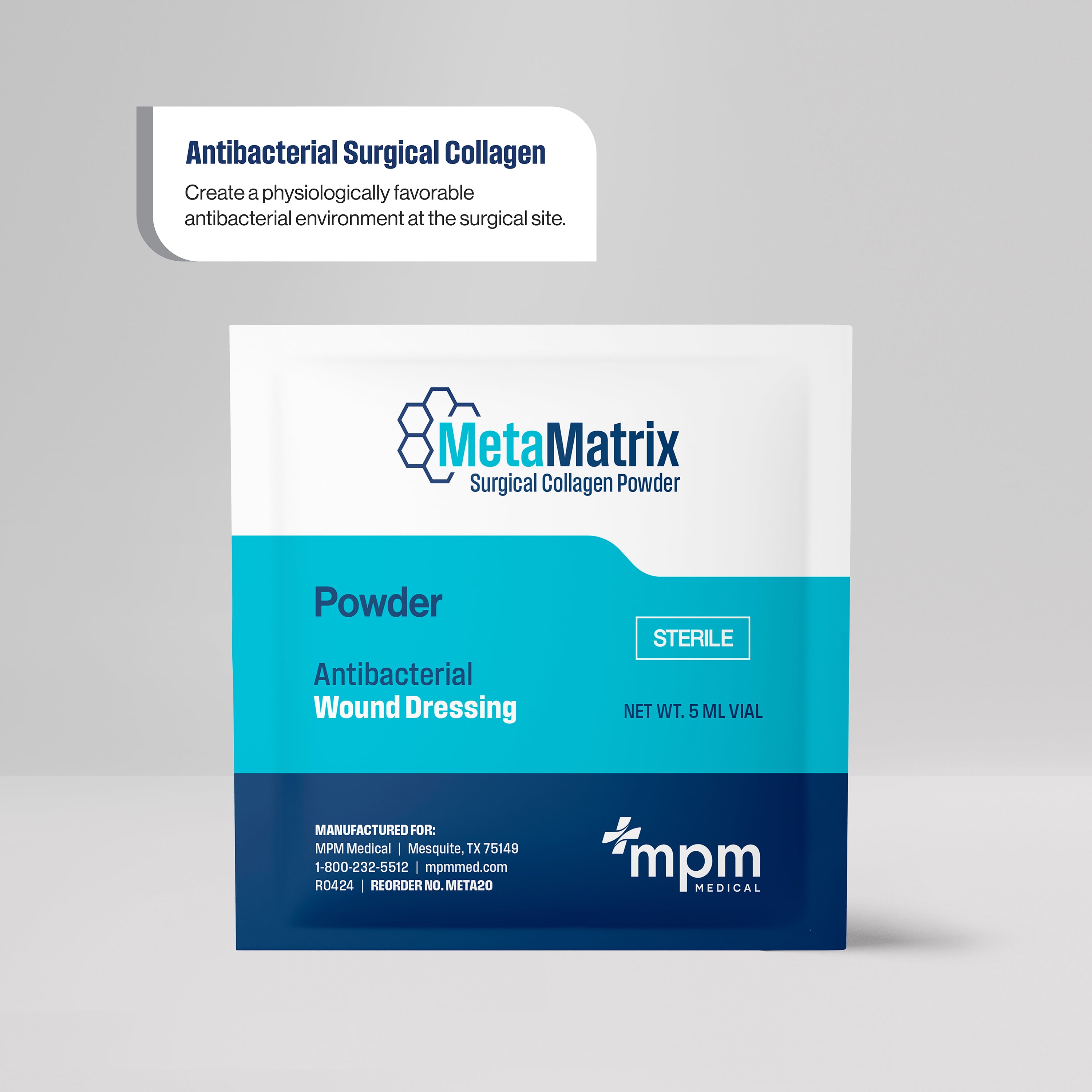 MetaMatrix™ Antibacterial Collagen