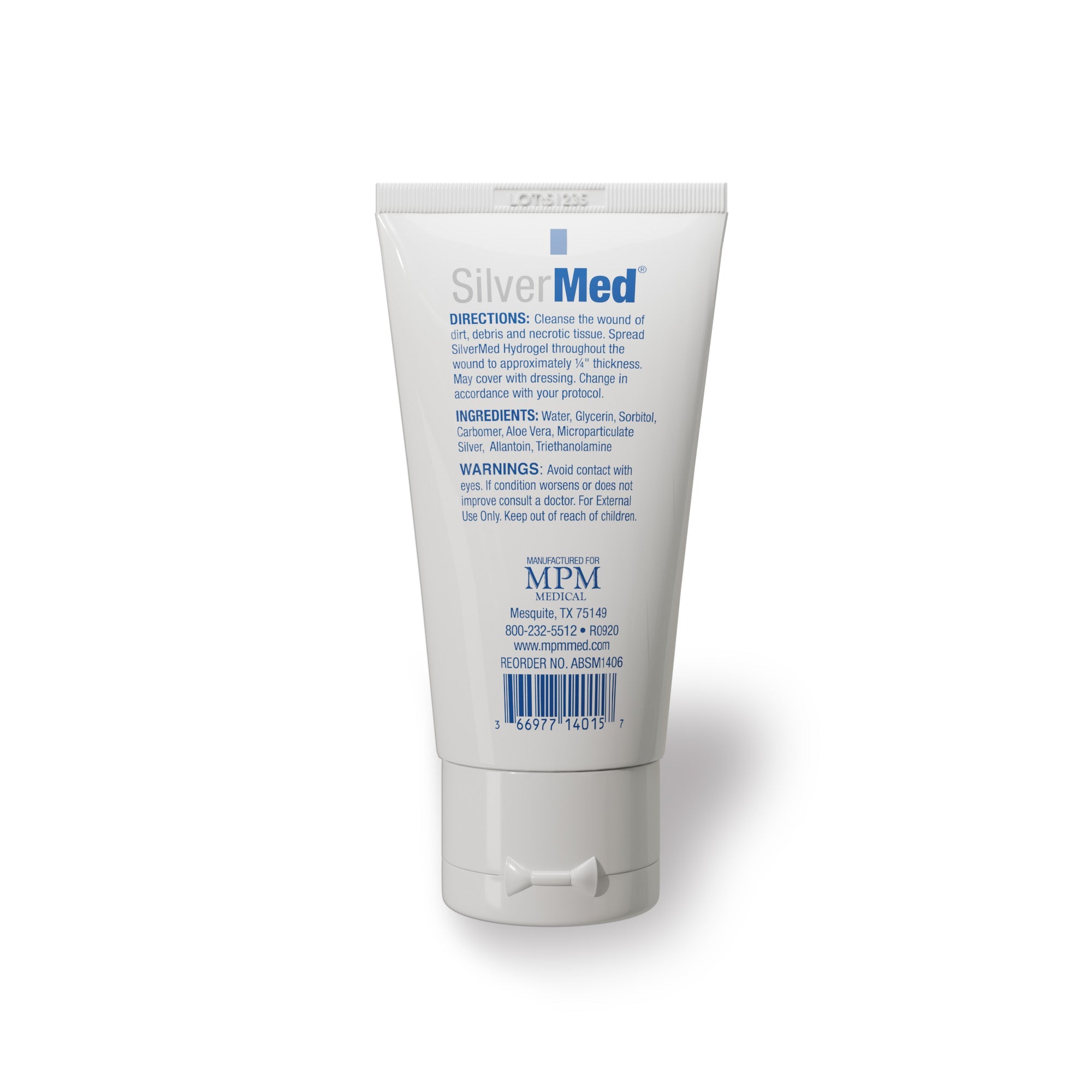 super silver wound dressing gel SteriGear SilverSG Antibacterial Wound Dressing Gel