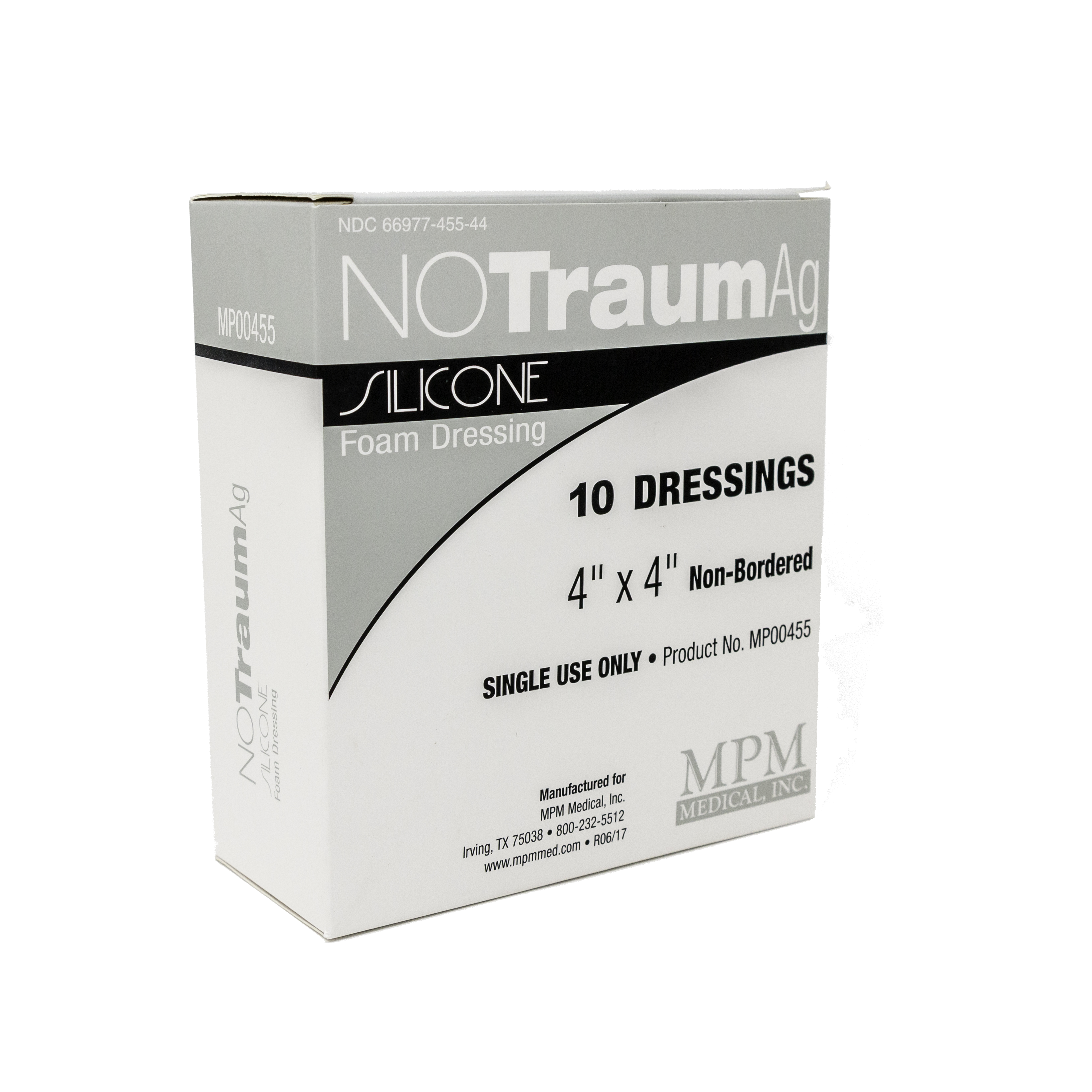 NoTraum AG - Silicone Foam Dressings w/ Silver - MPM Medical